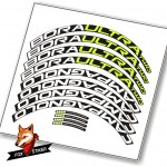 Road Bicycle Wheels Rim Decal Stickers for Campagnolo BORA TWO 35